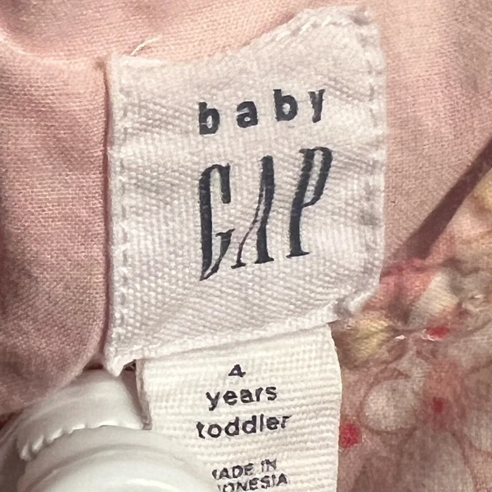 GAP Pink Floral Kids Dress